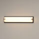 Alto LED 5 inch Black Bath Vanity Wall Light