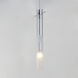 Pipette LED 1.25 inch Polished Chrome Single Pendant Ceiling Light