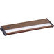 CounterMax MX-L120DC LED 13 inch Metallic Bronze Under Cabinet