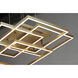 Traverse LED LED 23.5 inch Champagne Entry Foyer Pendant Ceiling Light