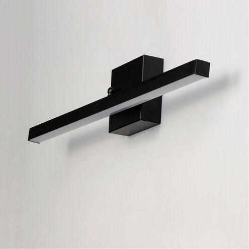Hover LED 4.25 inch Black Wall Sconce Wall Light