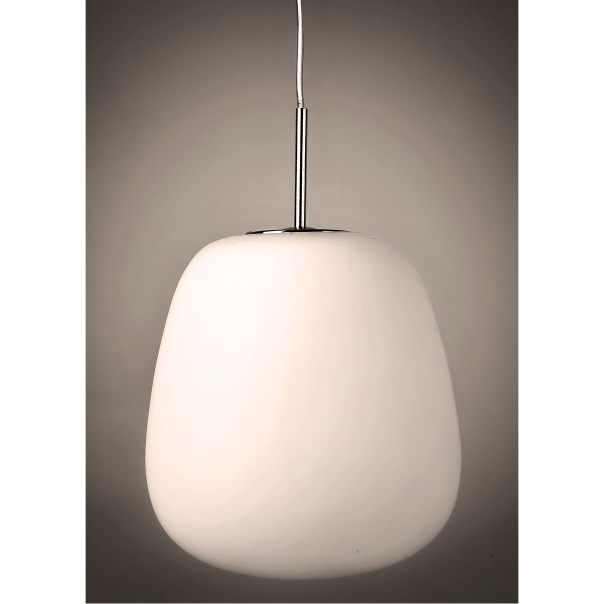 Puffs LED 6.25 inch White Single Pendant Ceiling Light