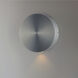 Alumilux Glint LED 5 inch Satin Aluminum Outdoor Wall Mount