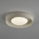 Matera LED 14.5 inch Chaulk White Flush Mount Ceiling Light
