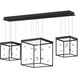 Entanglement LED 41.75 inch Black Linear Pendant Ceiling Light