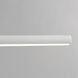 Continuum LED 93.7 inch White Linear Pendant Ceiling Light