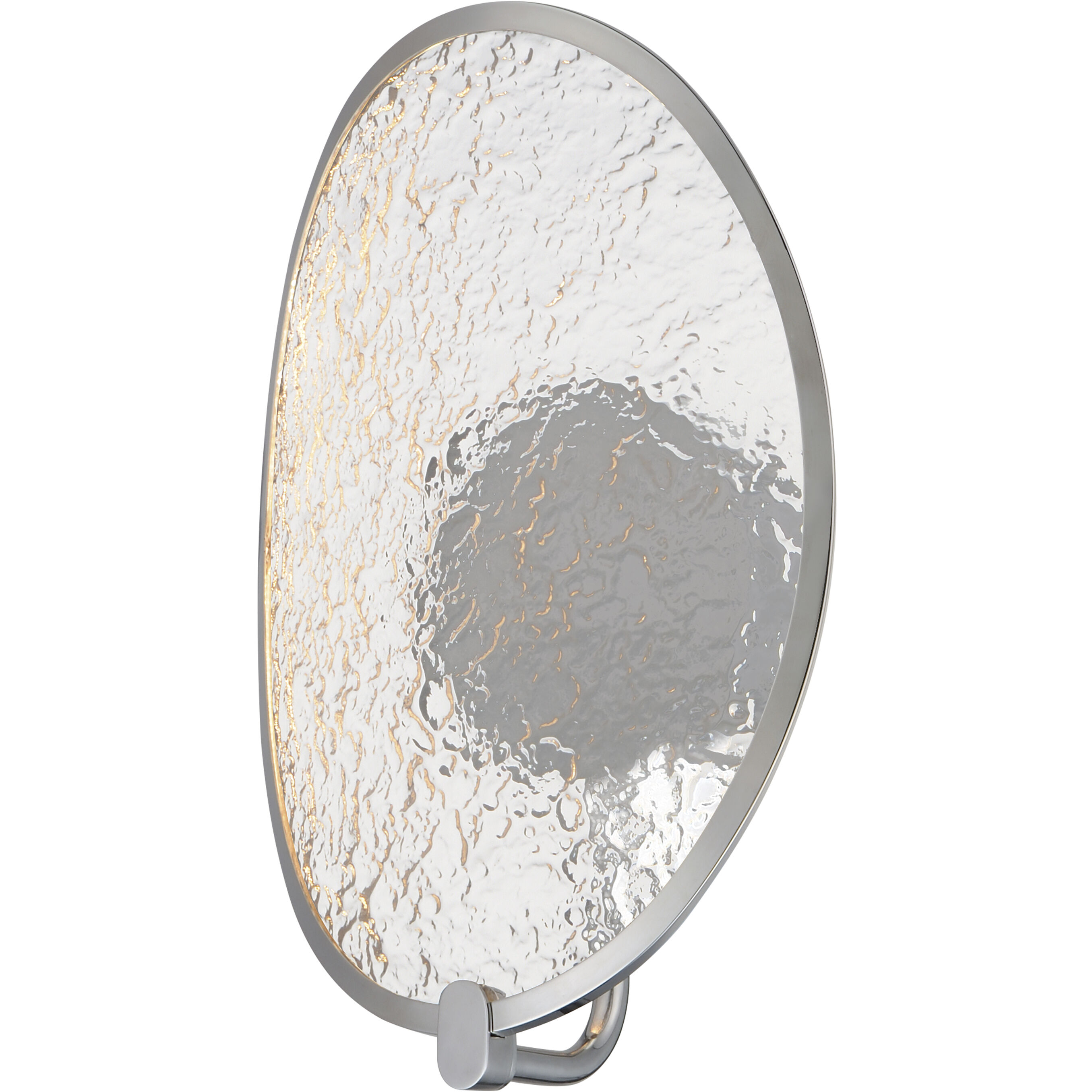 Moonscapes LED 9 inch Polished Chrome ADA Wall Sconce Wall Light