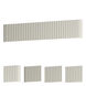 Delphi LED 30 inch Chaulk White Bath Vanity Wall Light