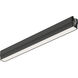Continuum 1 Light 24 Black Track Light Ceiling Light