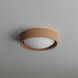 Souffle LED 10.5 inch Terra Cotta Flush Mount Ceiling Light
