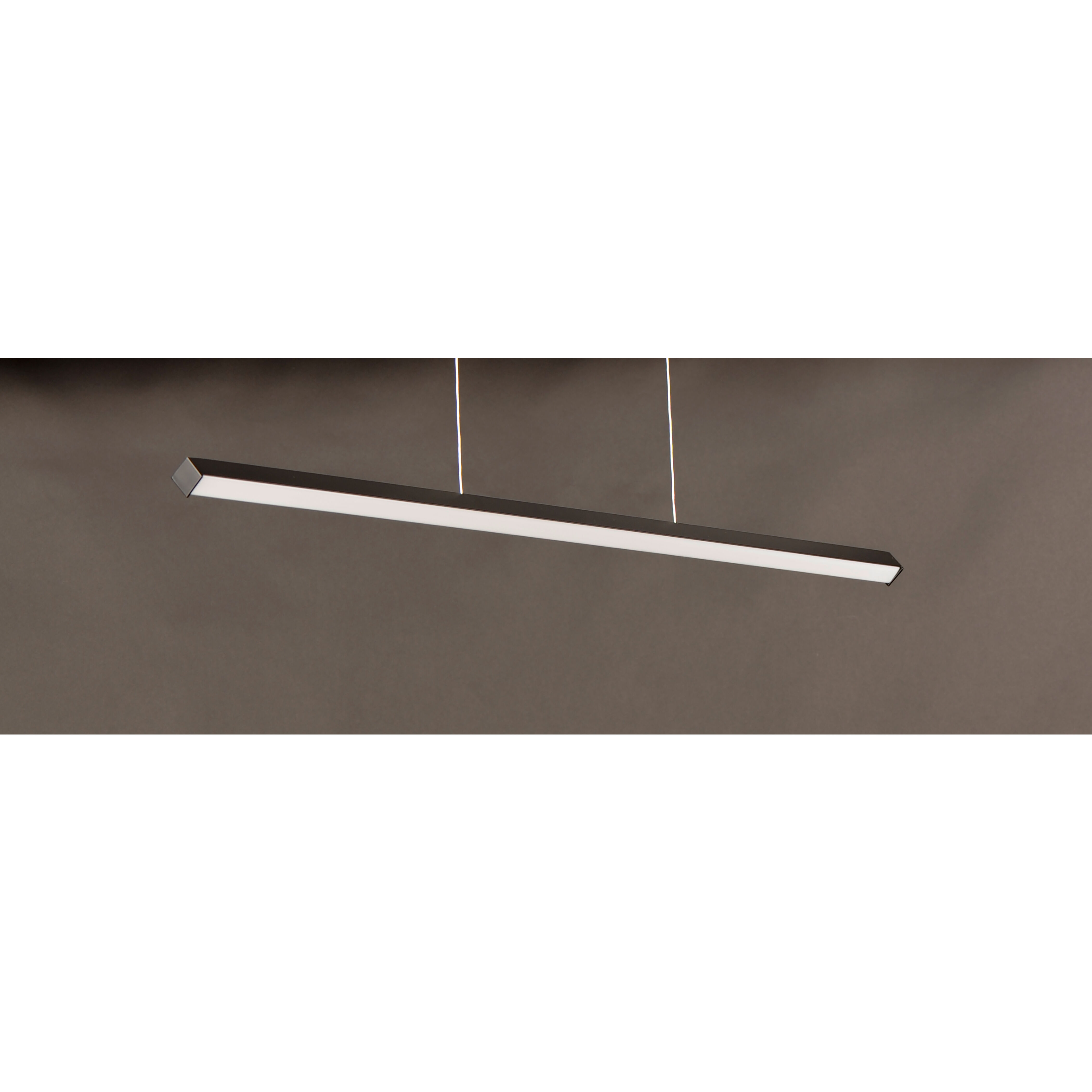 Hover LED 47.5 inch Black Multi-Light Pendant Ceiling Light