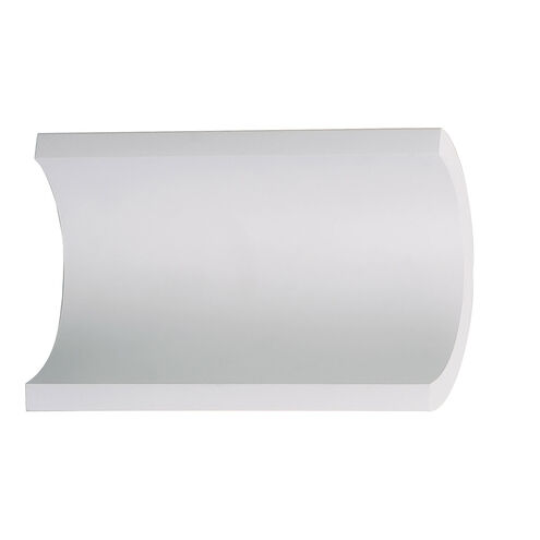 Alumilux Diverge LED 5.1 inch White Outdoor Wall Mount