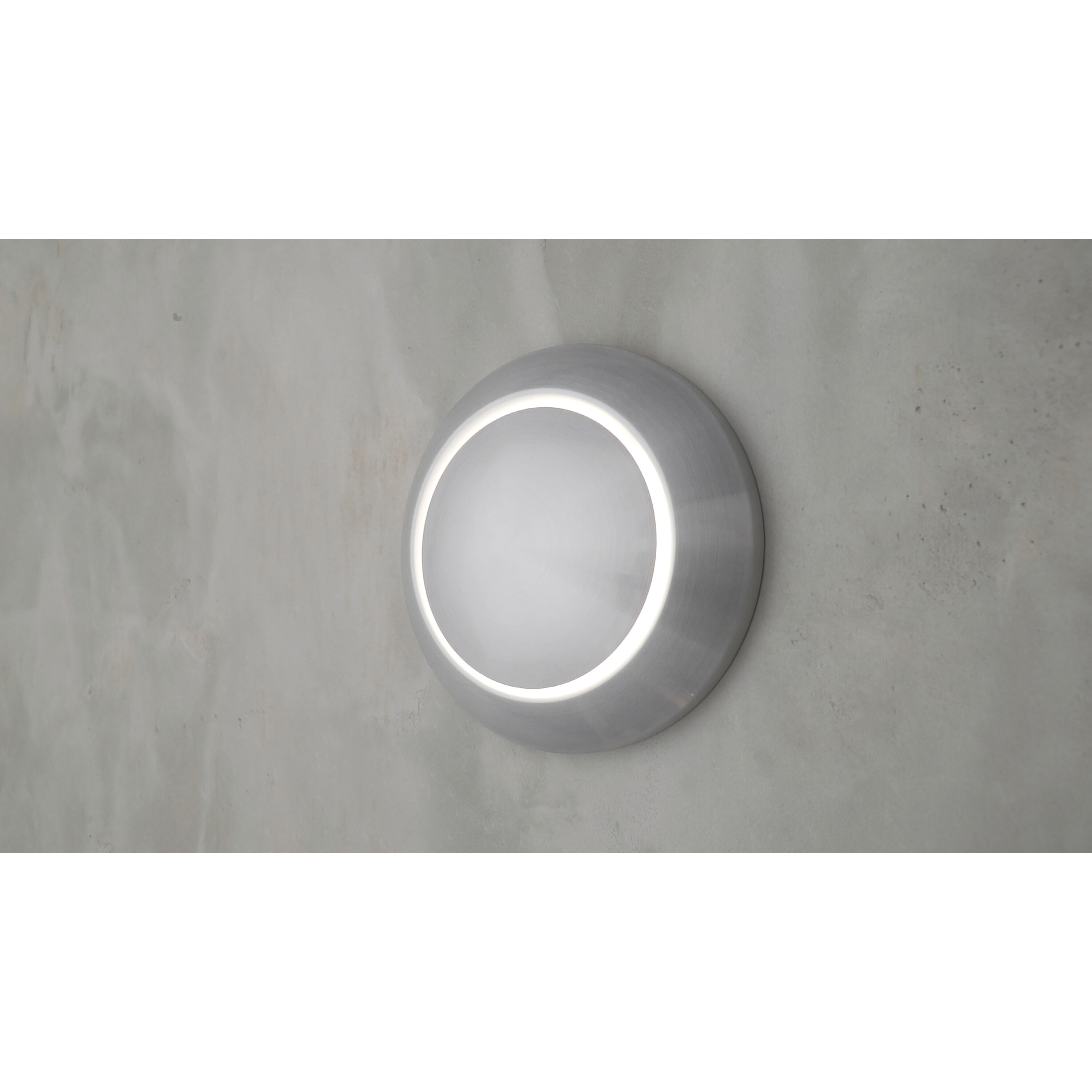 Alumilux Fulcrum LED 4.75 inch Satin Aluminum Outdoor Wall Sconce