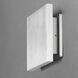 Alumilux Tau LED 6 inch Satin Aluminum Outdoor Wall Mount