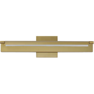 Bookkeeper LED 20.25 inch Natural Aged Brass Wall Sconce Wall Light