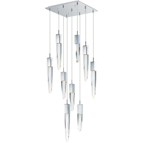 Quartz 9 Light 15.75 inch Pendant