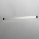 iBar LED 61.5 inch Brushed Aluminum Linear Pendant Ceiling Light