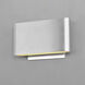 Alumilux Spartan LED 6.75 inch Satin Aluminum ADA Wall Sconce Wall Light