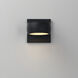 Modular LED 5 inch Black Outdoor Wall Mount