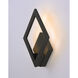 Alumilux Rhombus LED 14.25 inch Bronze Outdoor Wall Mount