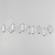 Rhythm LED 33.5 inch Gold Linear Pendant Ceiling Light