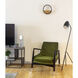 Hoopla LED 11.75 inch Black and Gold ADA Wall Sconce Wall Light