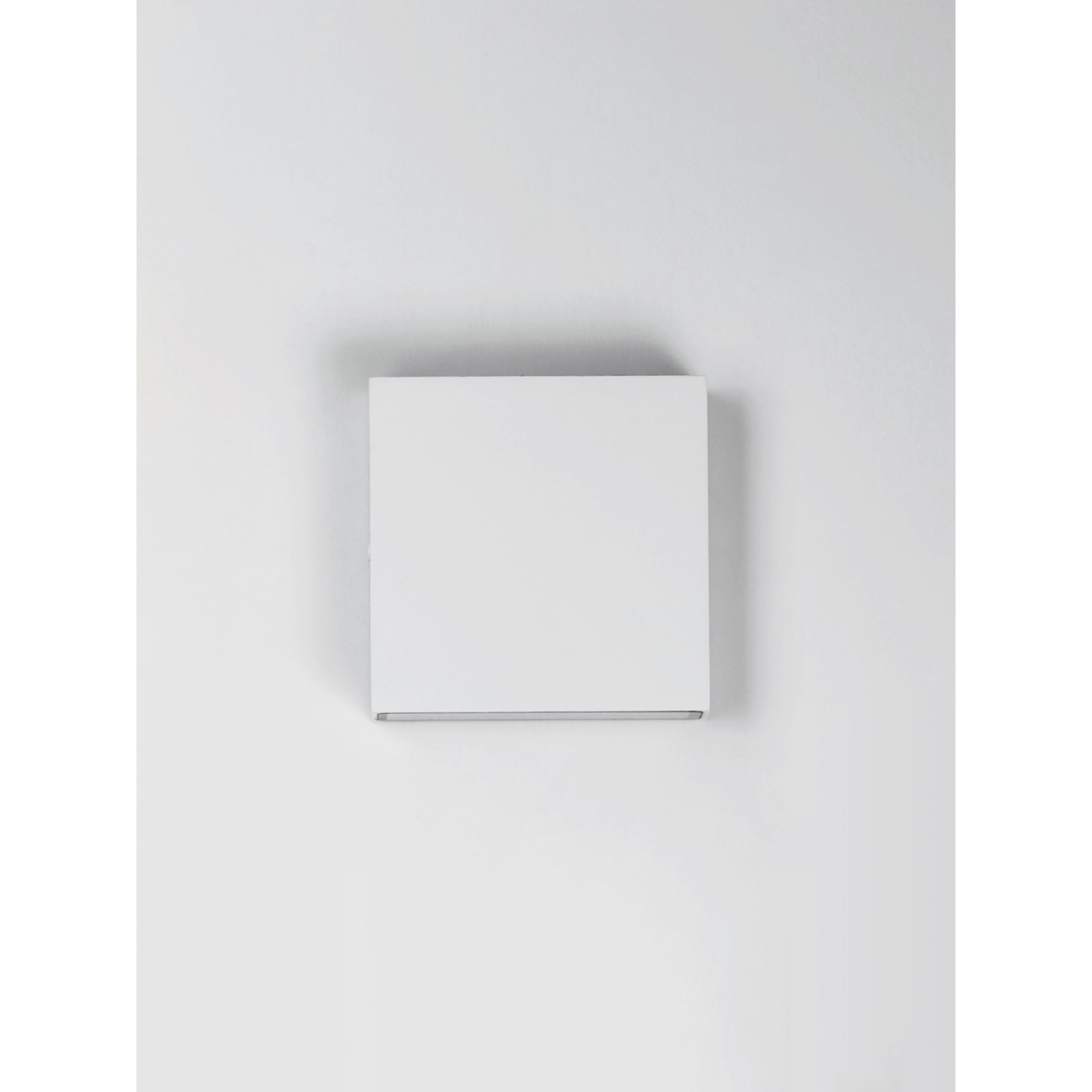 Brik LED 4.75 inch White Outdoor Wall Sconce