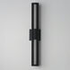 Citadel LED 28 inch Black Outdoor Wall Mount