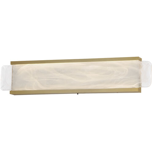 Celine LED 5.5 inch Natural Aged Brass Bath Vanity Light Wall Light