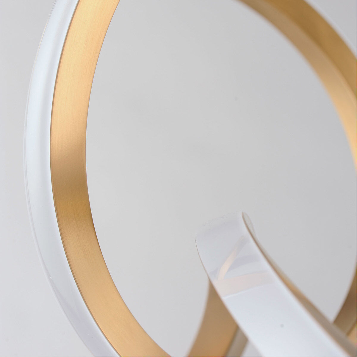 Perpetual LED 14.25 inch Brushed Champagne Single Pendant Ceiling Light