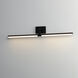 Mona LED 30.5 inch Black ADA Wall Sconce Wall Light