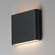 Spartan LED 7.75 inch Black ADA Wall Sconce Wall Light