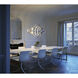 Hoops LED LED 31.5 inch Polished Chrome Linear Pendant Ceiling Light