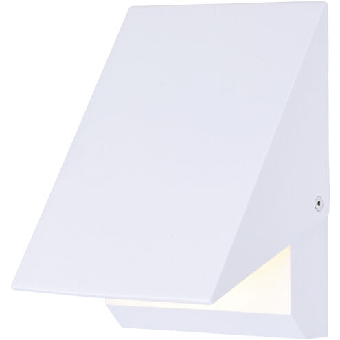 Alumilux Tilt LED 7 inch White Outdoor Wall Sconce