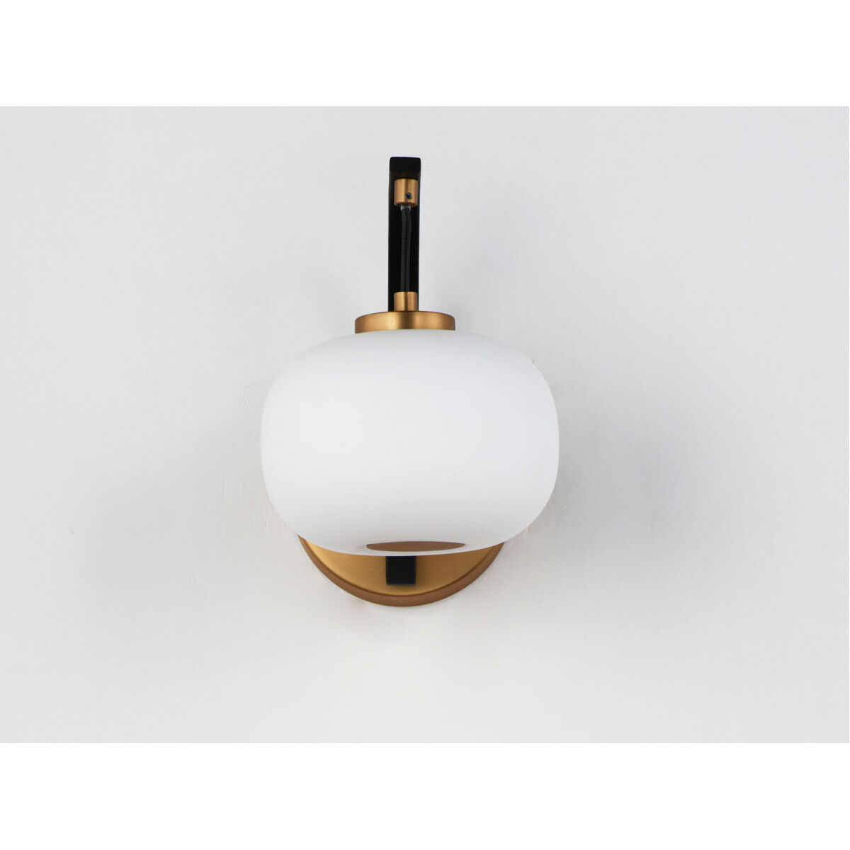 Soji LED 6 inch Black and Gold Wall Sconce Wall Light