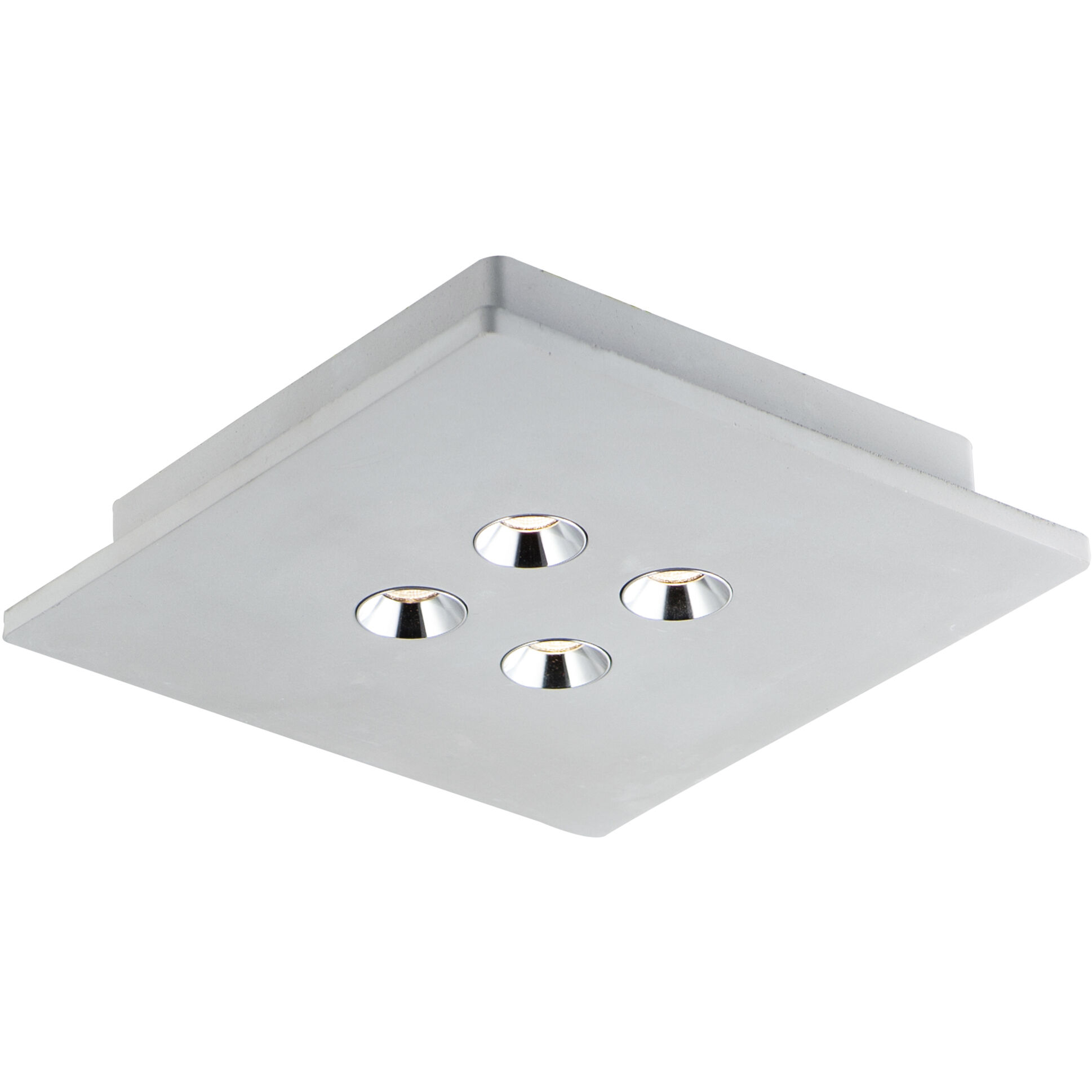 Peg LED 10 inch Gray Flush Mount Ceiling Light