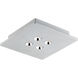 Peg LED 10 inch Gray Flush Mount Ceiling Light