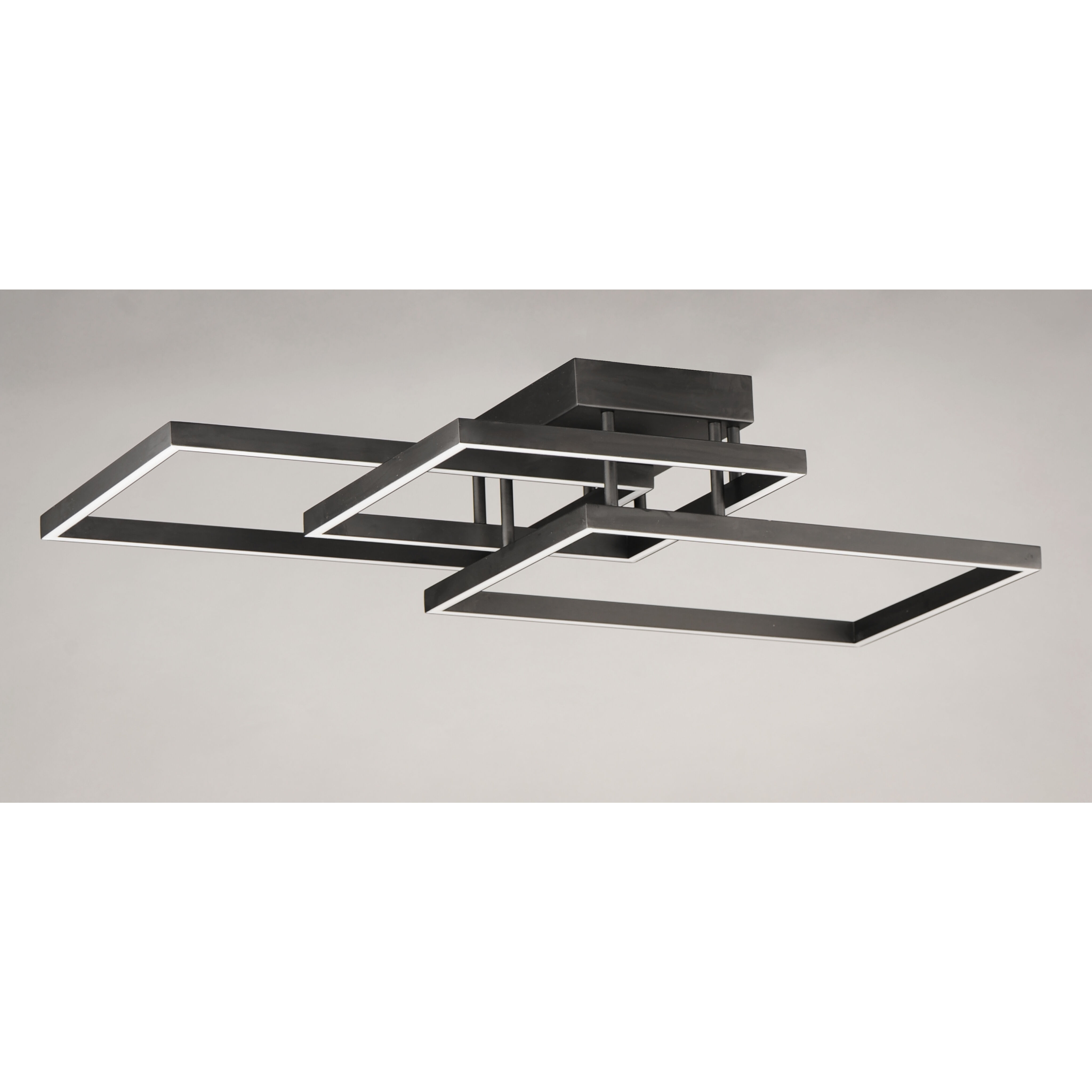 Traverse LED LED 23.5 inch Black Flush Mount Ceiling Light