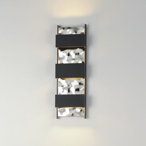 Coulee LED 20.5 inch Black Outdoor Wall Mount