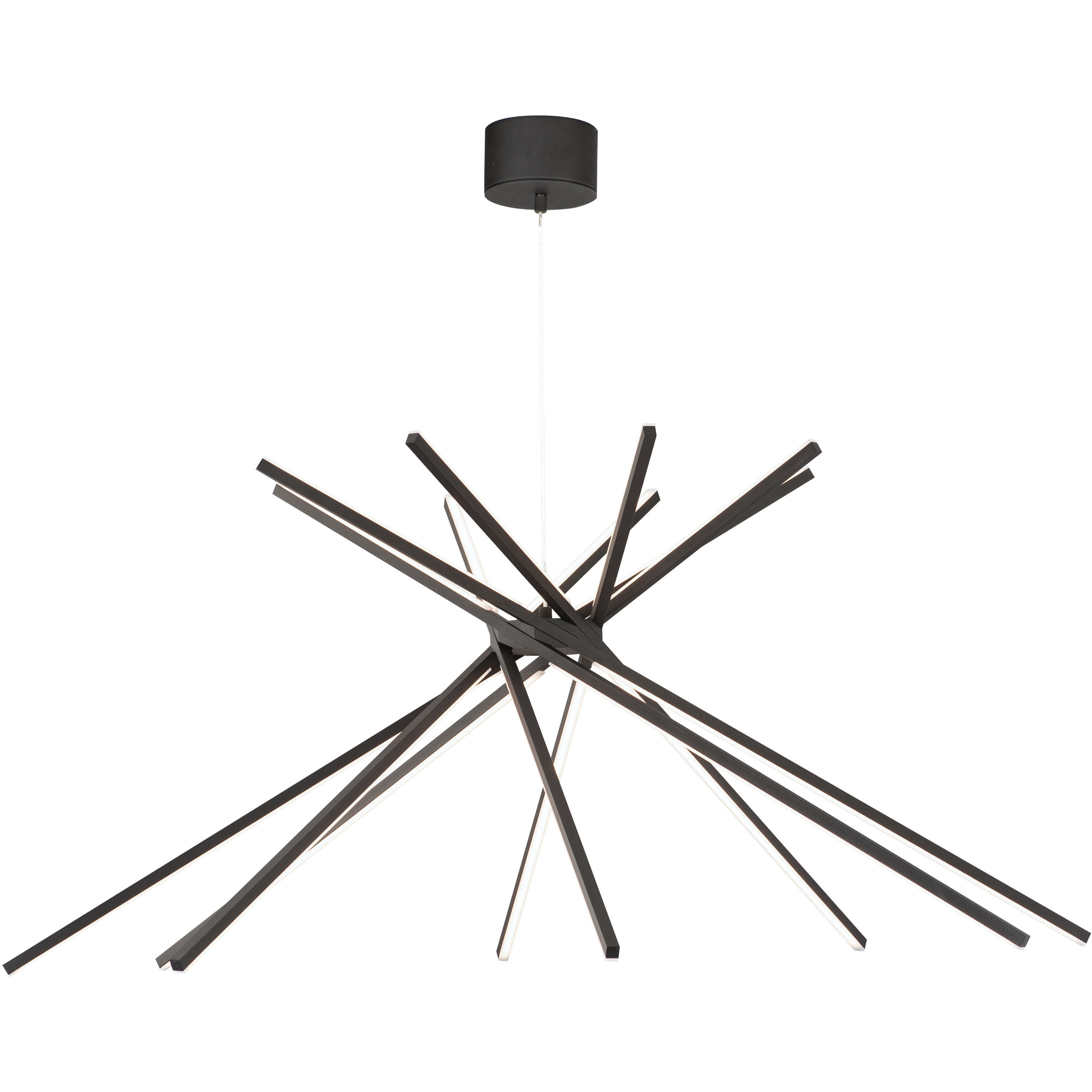 Alumilux Aster Multi-Light Pendant Ceiling Light in Black