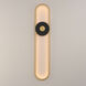 Gravity LED 30 inch Black and Gold Outdoor Wall Mount
