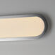 Latitudes LED 5.75 inch Satin Nickel Bath Vanity Wall Light