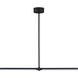 Dorian LED 34.75 inch Black Linear Pendant Ceiling Light