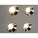 Peg LED 10 inch Gray Flush Mount Ceiling Light