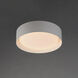 Echo LED 16 inch White Flush Mount Ceiling Light
