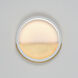 Hoopla LED 11.75 inch White and Gold ADA Wall Sconce Wall Light in White/Gold