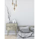 Reveal LED 2.75 inch Satin Nickel and Satin Brass Single Pendant Ceiling Light