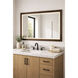 Sawyer 48 X 32 inch Walnut LED Wall Mirror