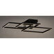 Traverse LED LED 23.5 inch Black Flush Mount Ceiling Light