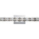 Zephyr LED 24 inch Polished Chrome Bath Vanity Wall Light